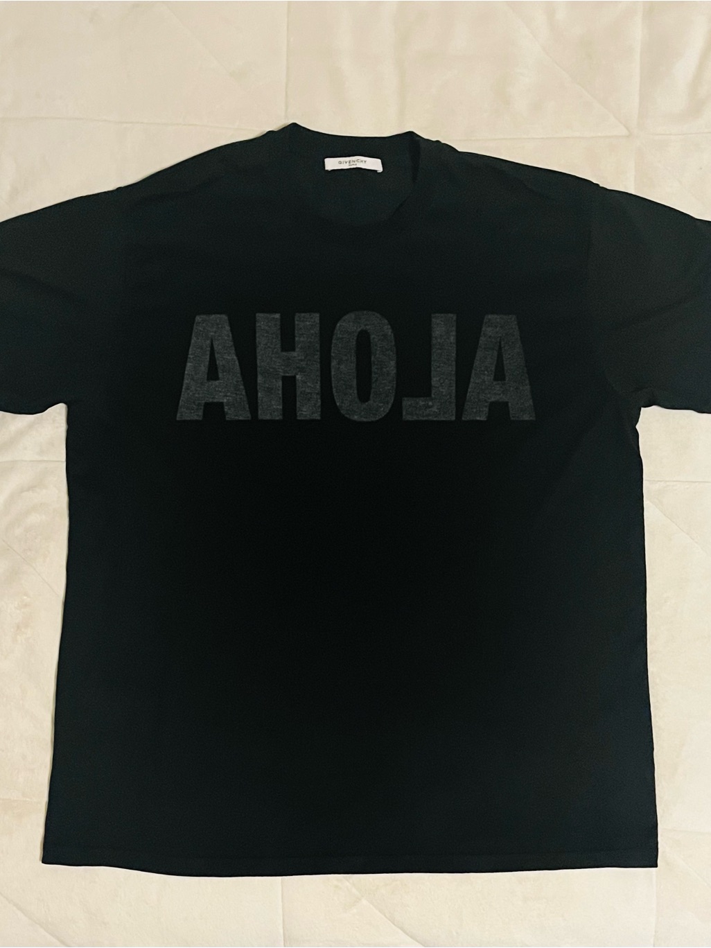 Givenchy Paris Aloha Black T-Shirt Men’s Size Xl